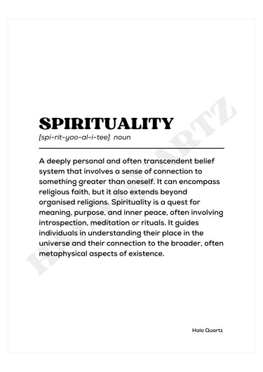 Spirituality Halo Quartz